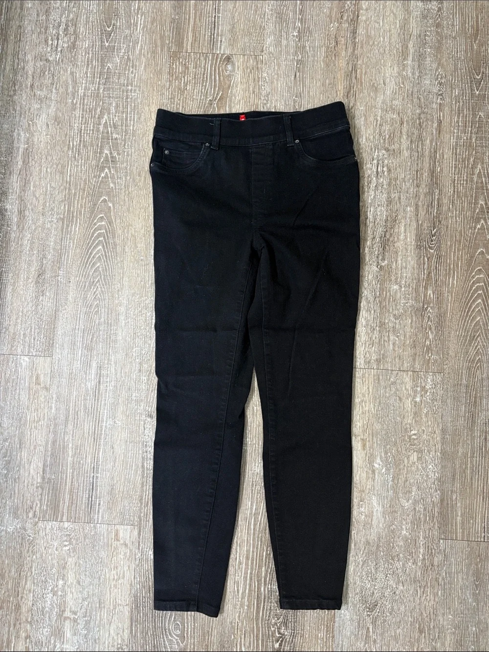 SPANX Black Stretch Skinny Jeans